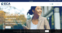 Desktop Screenshot of eca.edu.au